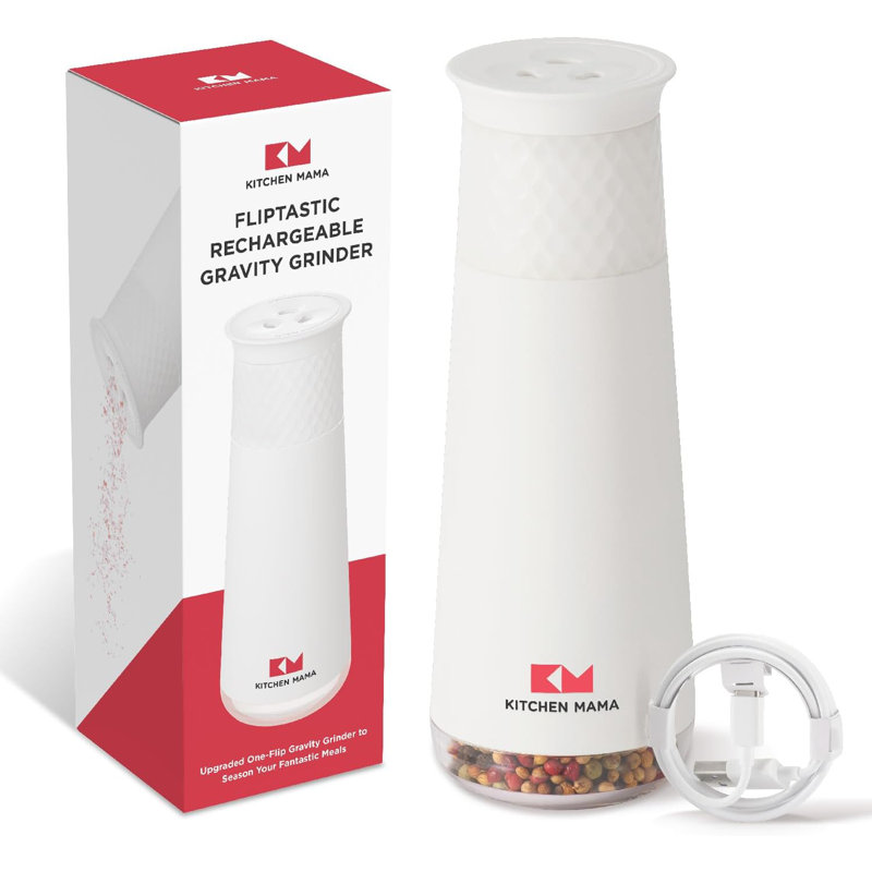 Fliptastic Rechargeable Gravity Grinder, White