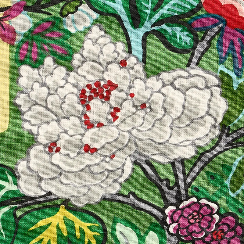 Chiang Mai Dragon Fabric, Jade
