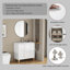 Meuble-lavabo sur pied 36 po avec lavabo