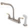 Magellan Centerset Double Handle Kitchen Faucet with Side Spray