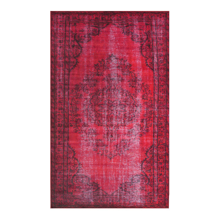 Tapis de style oriental rouge