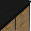 Armoire 4 tiroirs en rotin, pour chambre à coucher, salon, salle à manger, couloirs-49567621