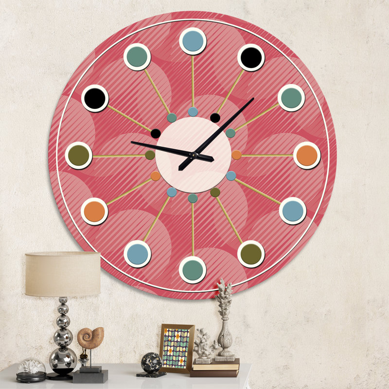 Horloge murale Coral, Moyenne