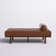 Asya Faux Leather Chaise Lounge