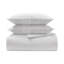 Abstract Crinkle White Standard 3 Piece Comforter Set-541056896