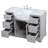Pardue 48'' Single Bathroom Vanity with Marble Top-2083273601