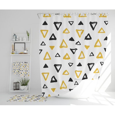 Nikerria Polyester Shower Curtain Set
