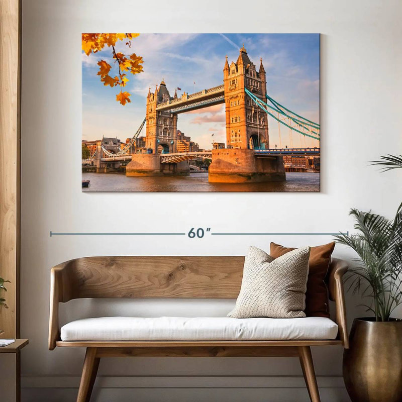 Nicci Tower Bridge en automne, H 32 po x l 48 po