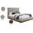 Emmet Chenille Fabric Bed-646476830-646476801