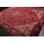 Tapis de zone en laine 9 pi x 13 pi noué la à la main one-of-kind-heriz Annies