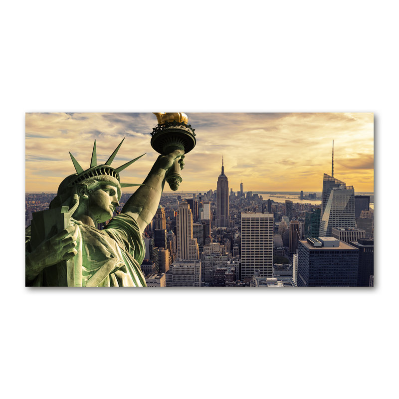 Statue Of Liberty - Wrapped Canvas Print