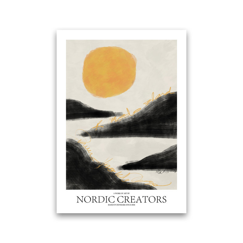 Sunrise - Print, No Framed, 84.01cm H x 59.4cm W x 1cm D