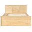 Lit plateforme double en bois avec lit gigogne escamotable-1241262722-1241262732