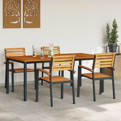 4 - Person Patio Dining Set Rectangular Table