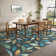 Machine Washable Rug Modern Leaf Area Rug Ultra-Thin Rug Durable Floor Carpet Easy-Cleaning Rug