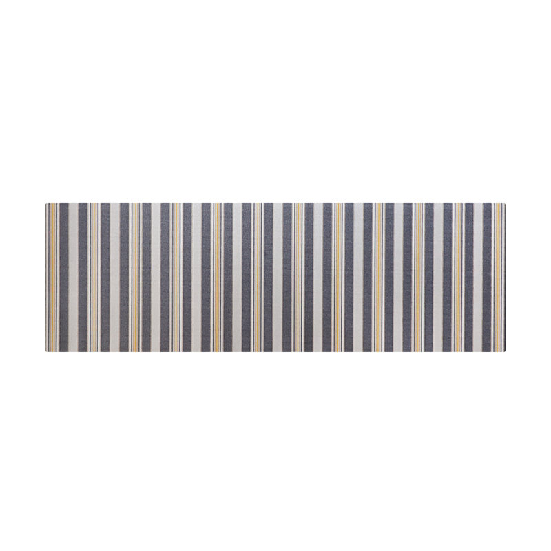Tapis de cuisine antidérapant Un-Rug, Rectangle 3 pi 11 po x 5 pi 11 po, Jaune, or
