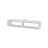 Klein Floatingtv Stand, Space-Saver Design With Functional Shelves, White