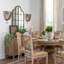 Southern Classic Arch Iron, Manufactured Wood Mirror