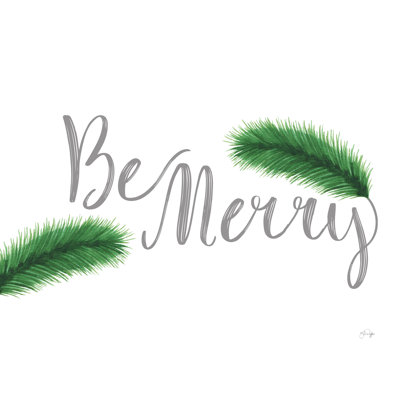 «Be Merry In Peace On Canvas» par Yass Naffas Designs