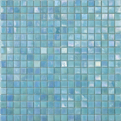 Hyacinth 5/8" x 5/8" Iridescent Glass Mosaic