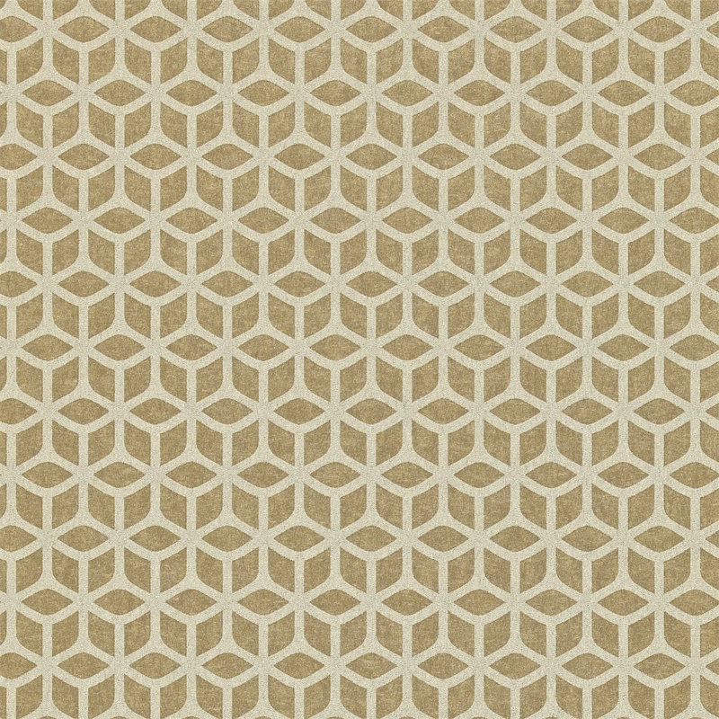 Trellis Wallpaper, Rose Gold