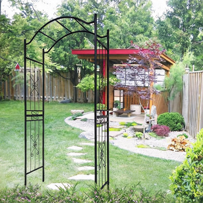 90.47 Ft. H x 17.56 Ft. W Iron Gate with