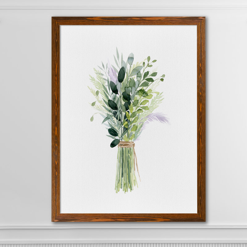 « nature myriad ii » par paul cezanne-impression sur cadre photo, H 30 po x l 22 po x P 1 po, Cadre en toile d’érable