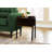 Elegant Nightstand, Nightstand, Accent Table, Small End Table With Open Storage Cabinet-106882571