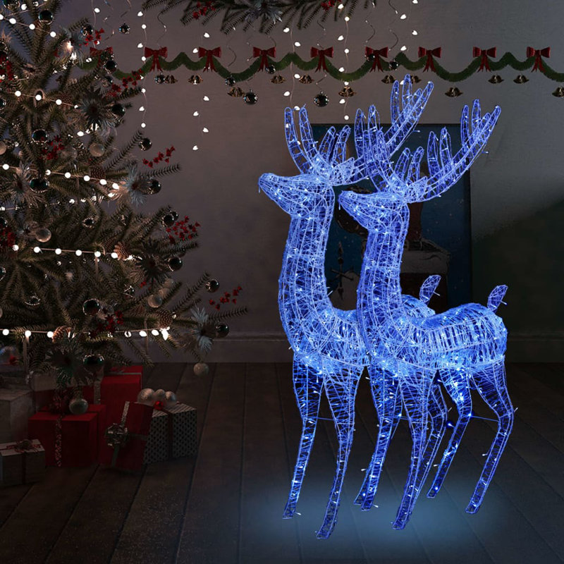 Weather Resistant Christmas Outdoor Decoration, Blue