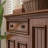 American style solid wood shoe cabinet
