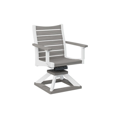 Bristol Outdoor Swivel Rocker Dining Chair
