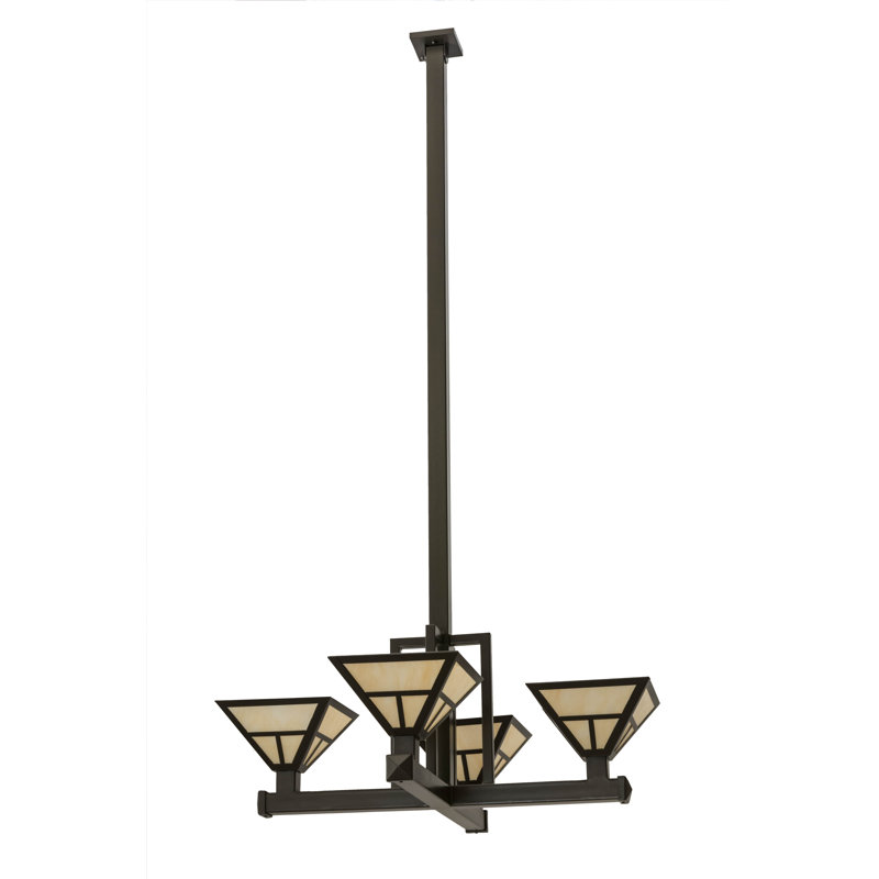 Kidsgrove 4 - Light Chandelier, 84" H x 12" W x 12" D