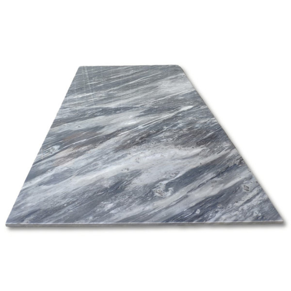 Bardiglio 24" x 24" Marble Grid Mosaic Wall & Floor Tile