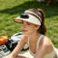 Casque de protection solaire kndndieu et pare-soleil d'été à énergie solaire rechargeable et chapeau à toit ouvert U-Resistants-129710958