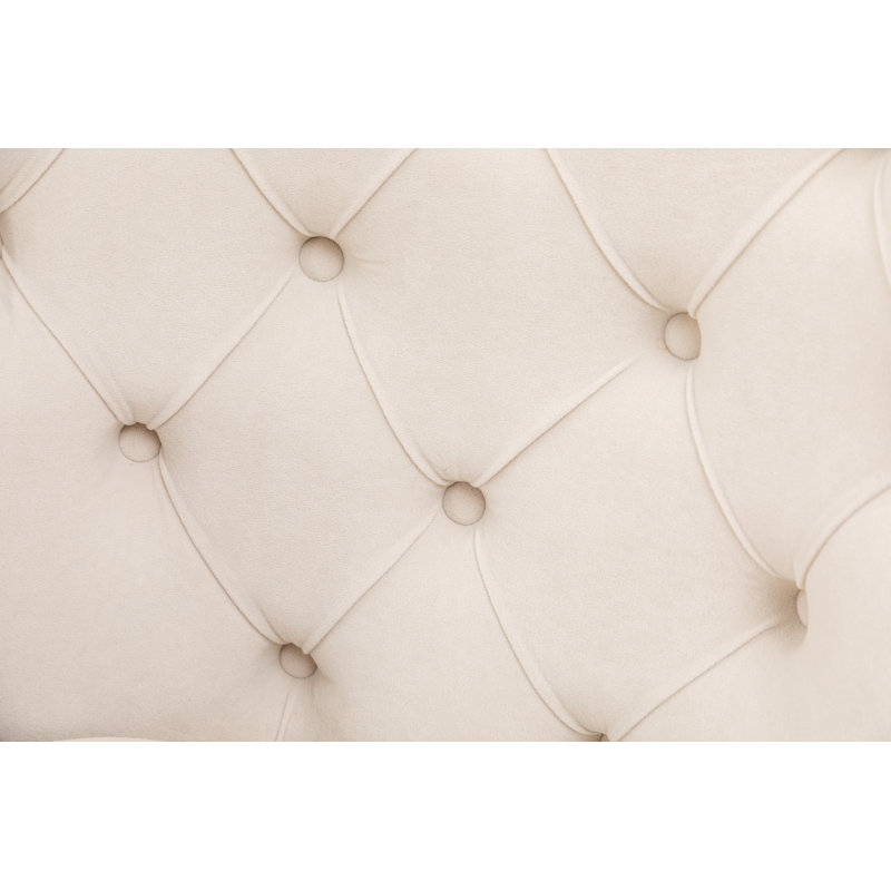 Fauteuil à oreilles 29 po Durgan, Beige