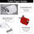 5 - Piece Bathroom Hardware Set with Double Towel Bar Toilet Paper Holder Hand Towel Holder and Towel Hooks-92408244