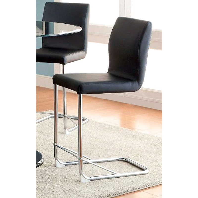 2 sièges de salle à manger rembourrés, pieds, choix de repos moderne de 2 chaises avec détails, chic pour