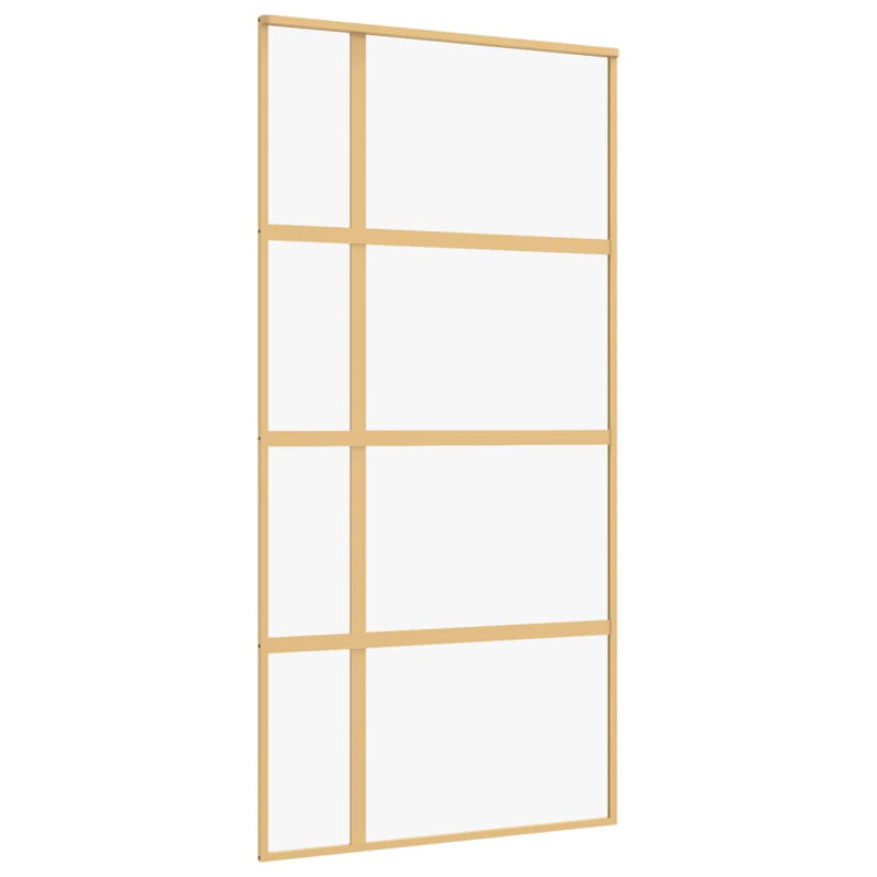 Huftalen Sliding Door, Gold, 102.5cm W x 205cm H