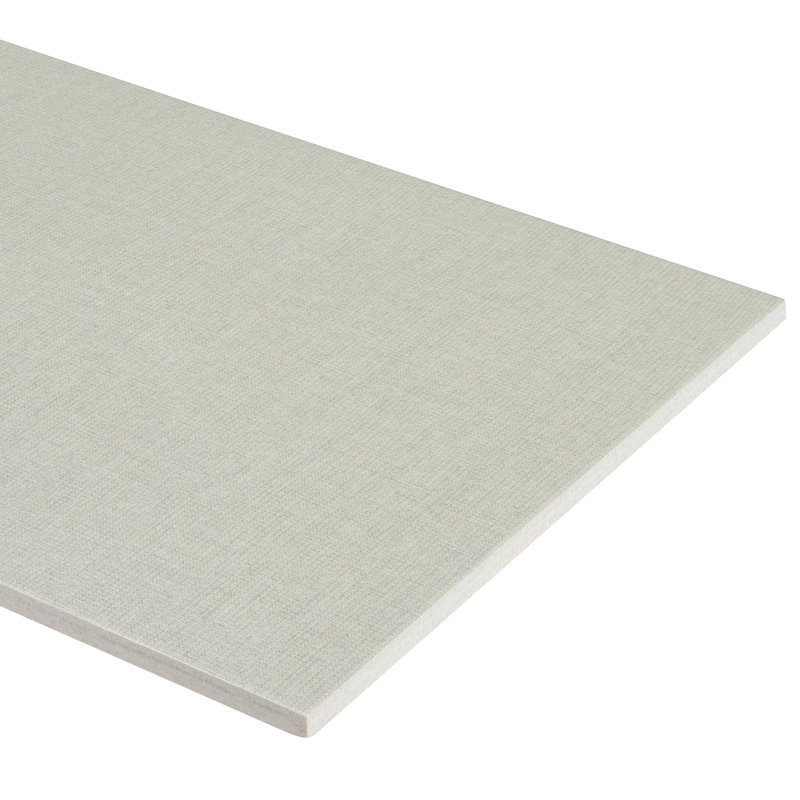 Fashion Show 12'' W x 24'' L Porcelain Fabric Look Singular Tile, Pebble