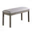 Banc 1 pièce - Siège rembourré rembourré