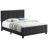 Auerbach Upholstered Queen Panel Bed Dark Grey-98463814-98463816
