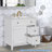 Cardello 30'' Single Bathroom Vanity with Ceramic Top-973133434-973133435