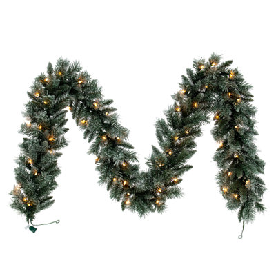 108'' in. Lighted Faux Mixed Assortment Garland