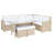 Barela Wicker 8 - Person Patio Conversation Sets with Cushions-1377703549