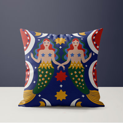 Taja Microsuede Square Throw Pillow
