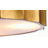 Kimbrel 4 - Light Gold Round Flush Mount With Acrylic Diffuser-26962543