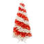 Arbre de Noël artificiel 6 pi avec 300 lumières DEL et 900 branches flexibles, arbre de Noël en forme de canne de bonbon, arbres de Noël créatifs, décorations de Noël