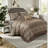 Reversible Queen Bedding Sets, Microfiber Jacquard Classic Bedroom Home