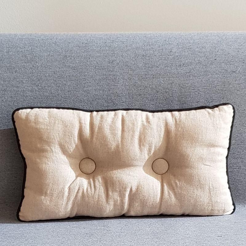 Sammy Rectangular Cushion, Black