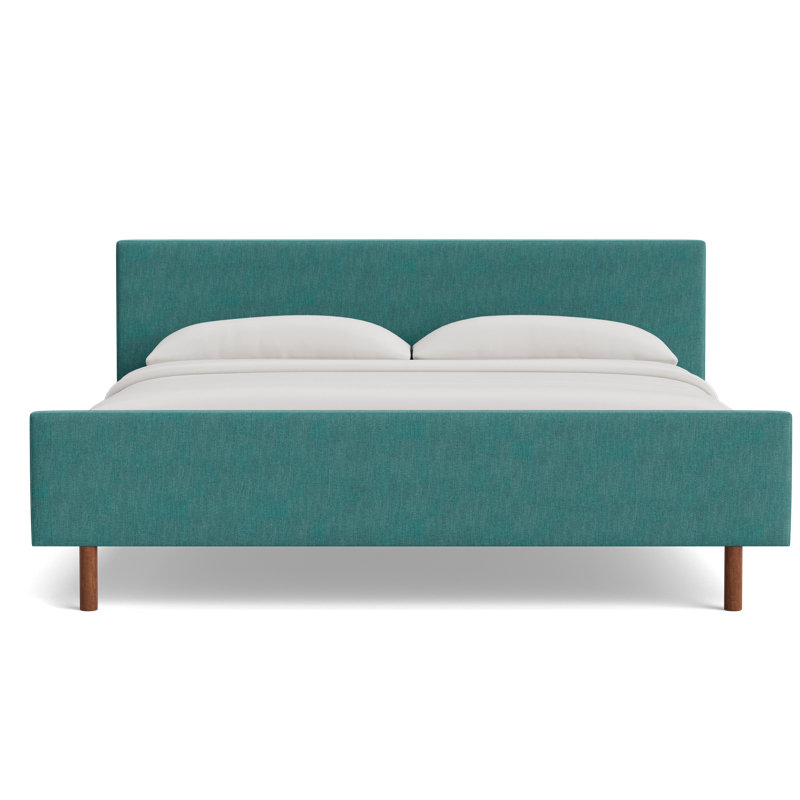 Skinny Fat Twin Bed, California King, Performance Weave - Spruce